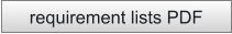 requirement lists PDF