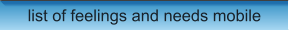 list of feelings and needs mobile
