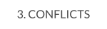 3. CONFLICTS